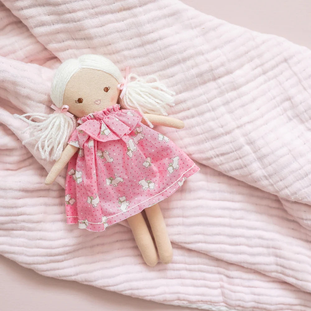Matilda Doll Pink Puppies