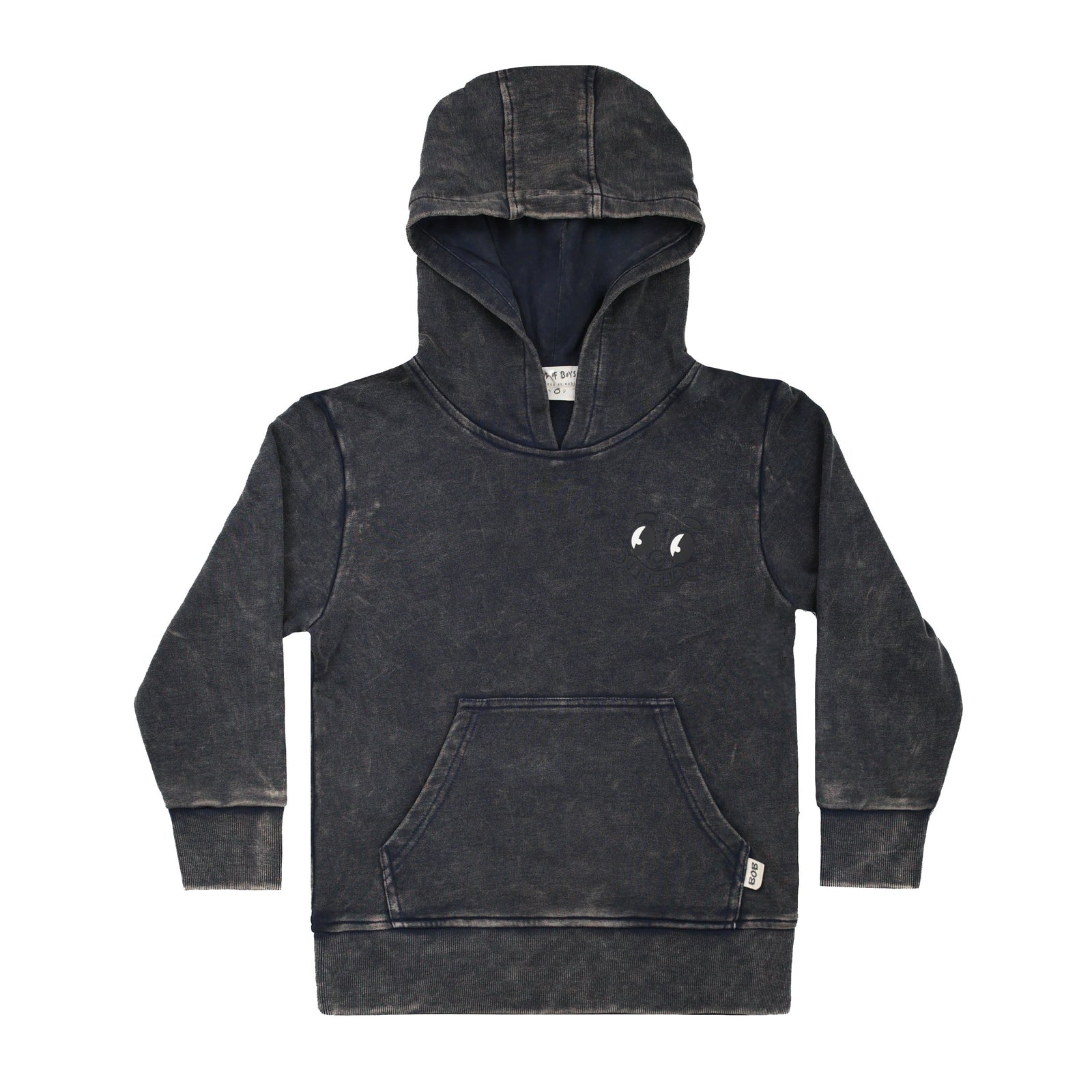 Navy Wash Burger Hood