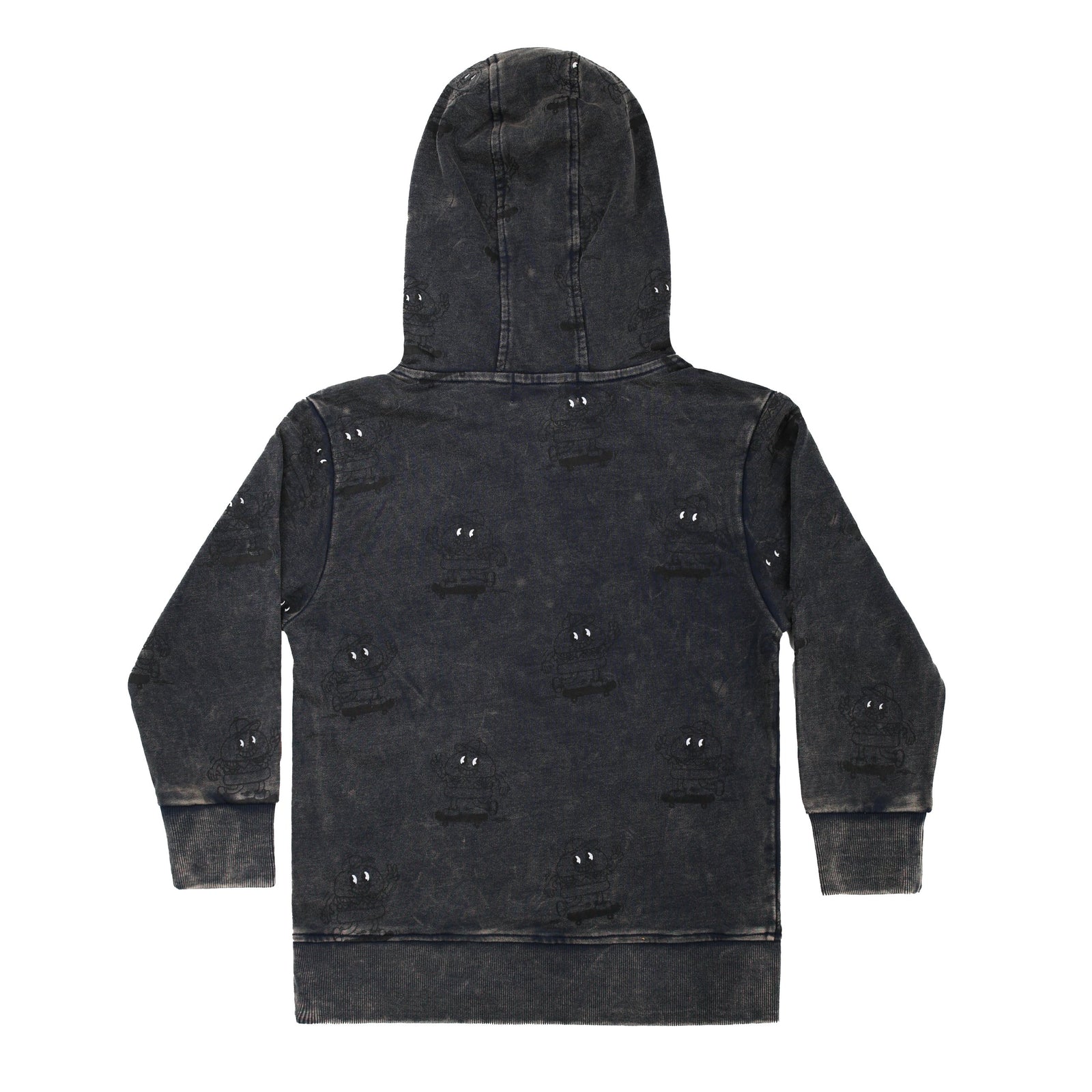 Navy Wash Burger Repeat Hood
