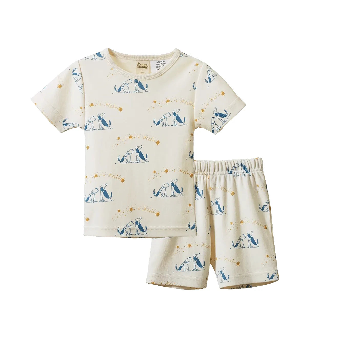 Shortie Pyjama Set - Dog Dream Print