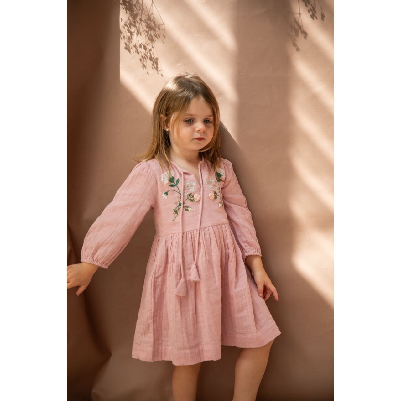 Nadia Dress-Pink Lady Apple