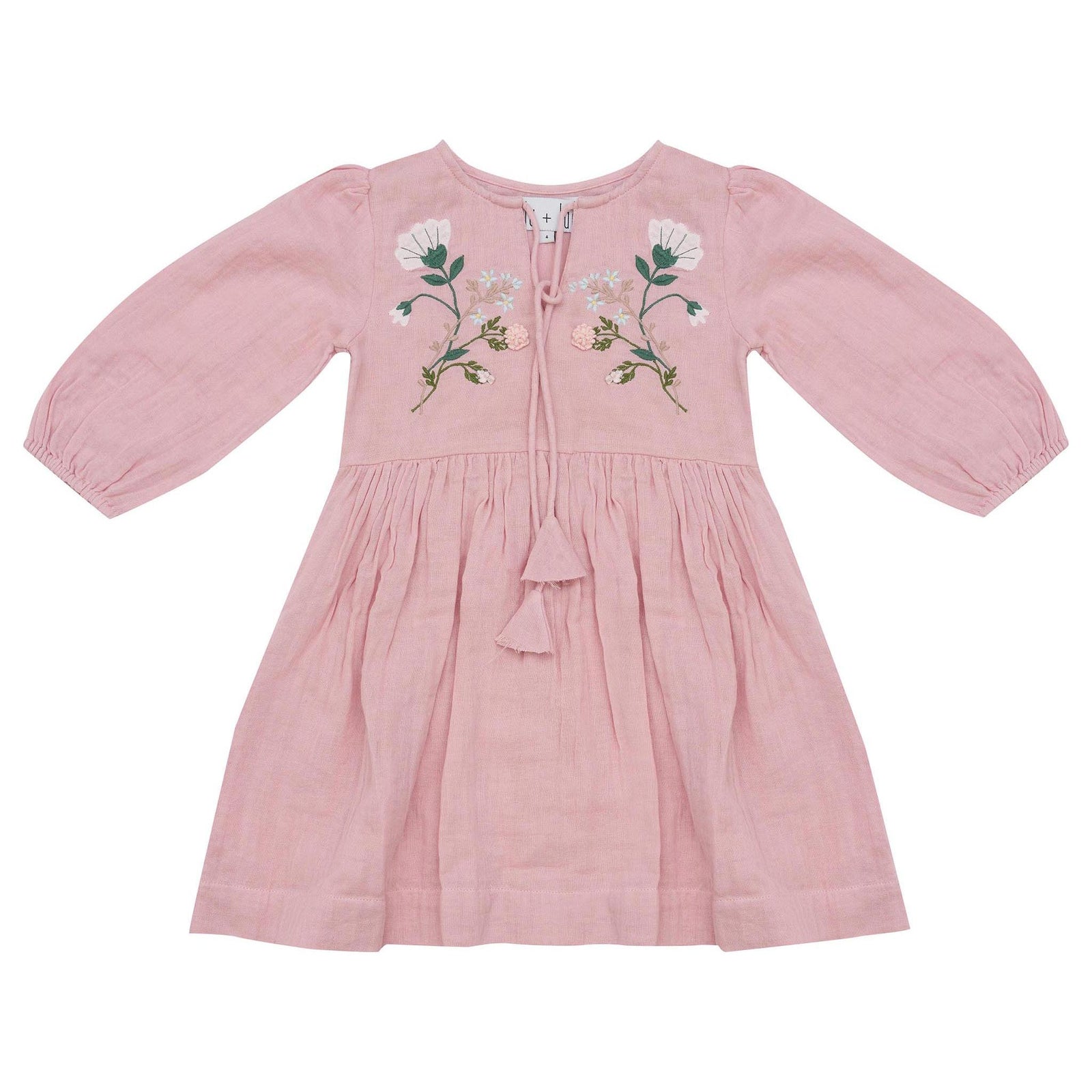 Nadia Dress-Pink Lady Apple