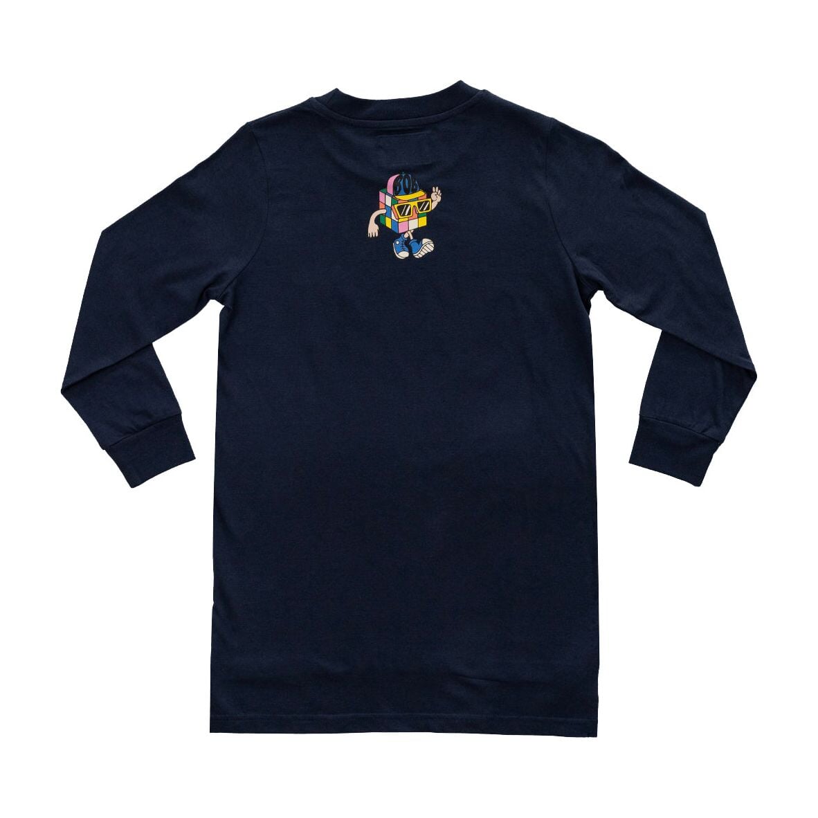 Navy Cube Boy Tee