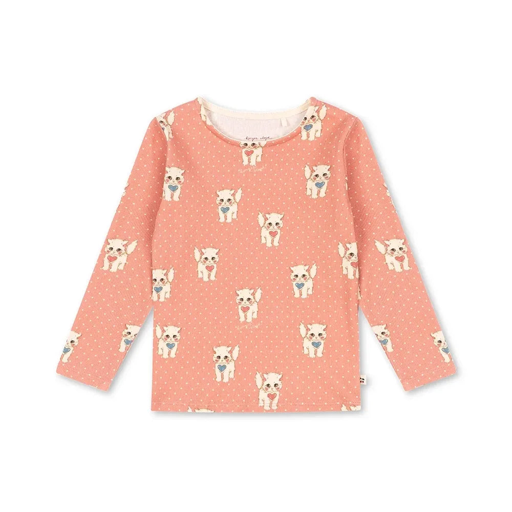 Ella Ls Tee Gots - Ciao Miao Rose