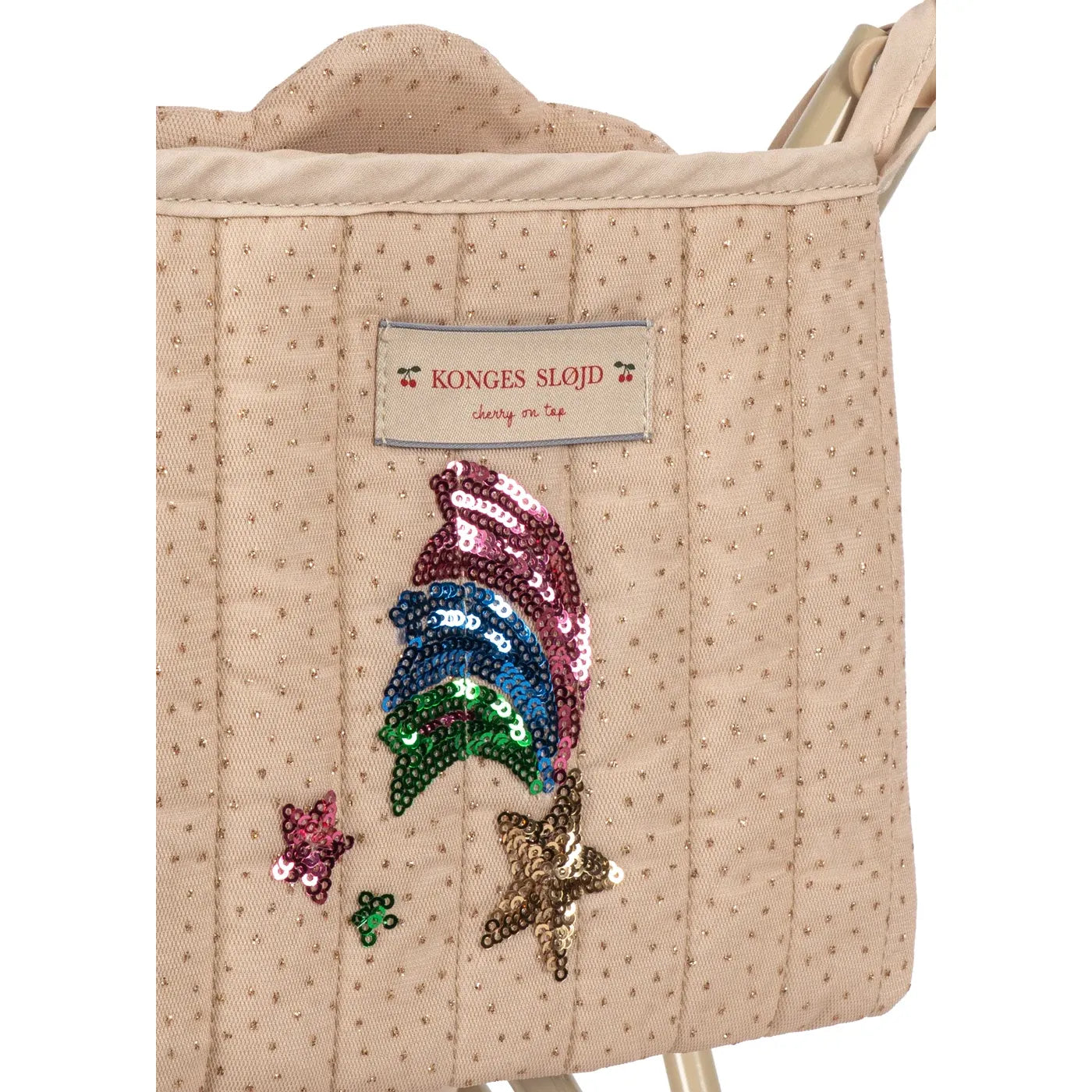 Tulle Doll Stroller - Rainbow Star