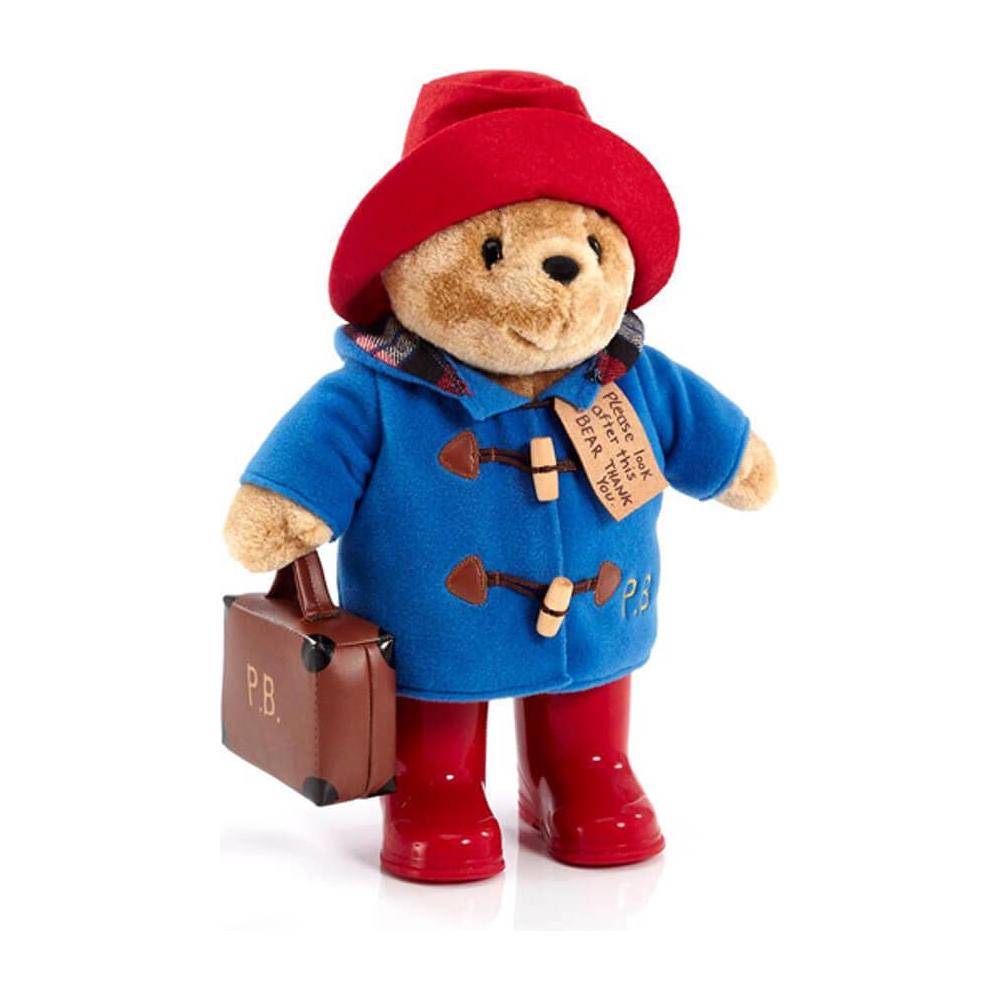 Large Classic Paddington Bear With Boots & Suitcase