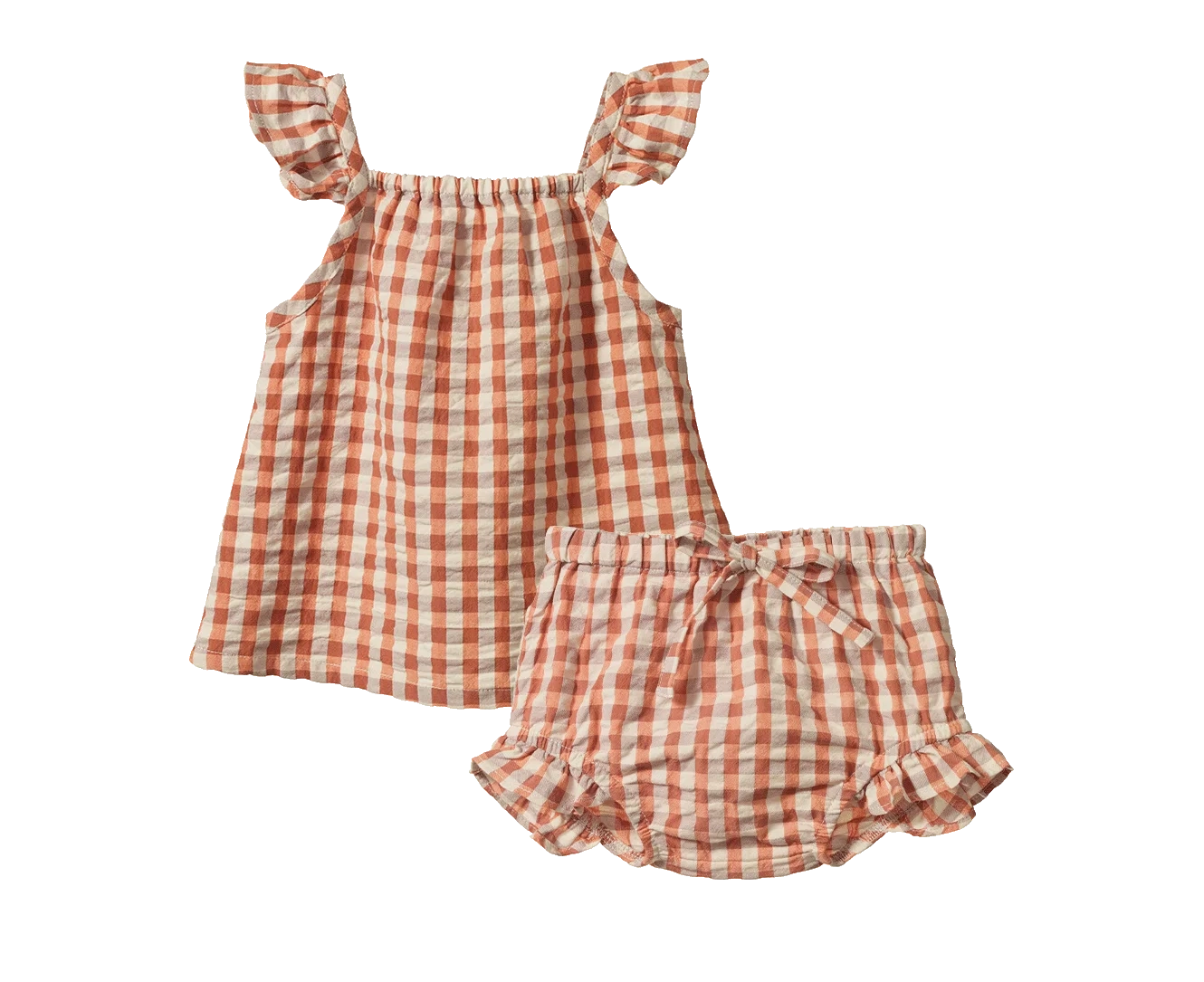 Petal Set - Dandelion Gingham