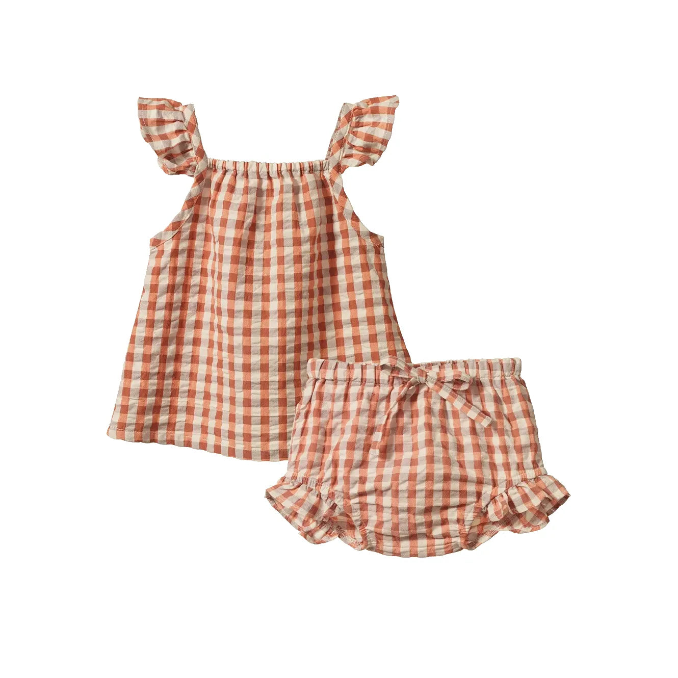 Petal Set - Dandelion Gingham