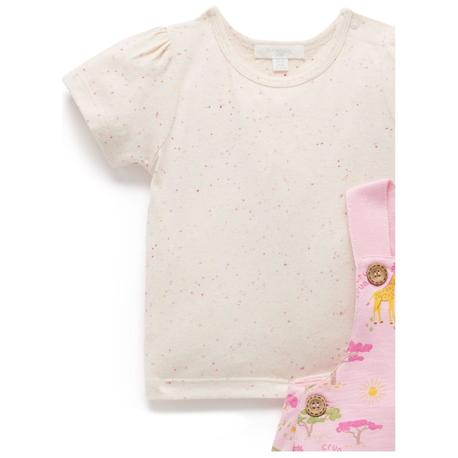 Safari Overall Set - Giraffe
