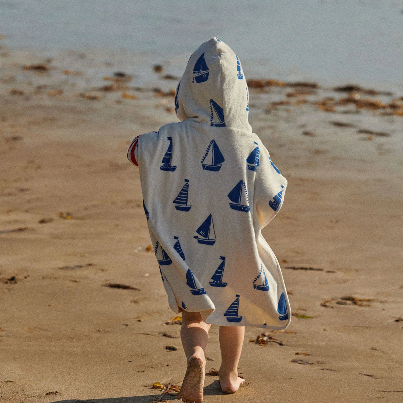 Poncho Towel - Regatta Print