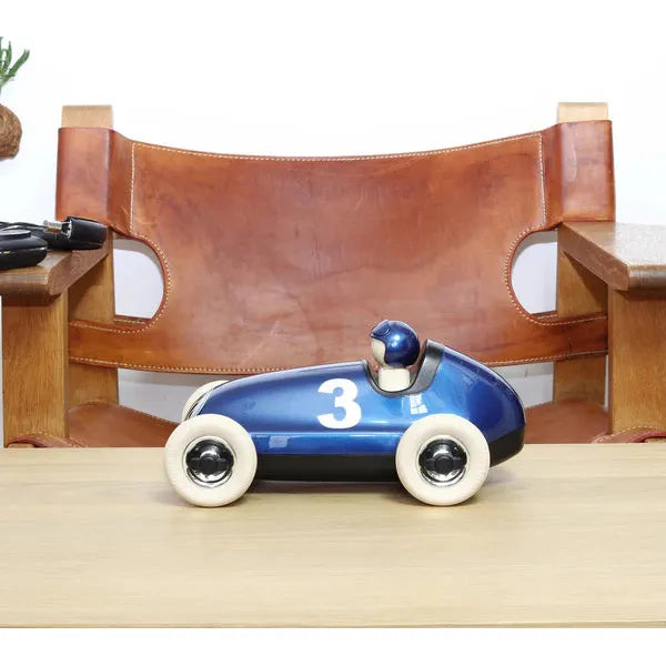 Bruno Racing Car Metallic Blue