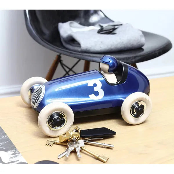 Bruno Racing Car Metallic Blue