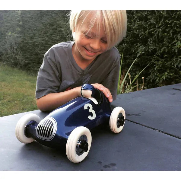 Bruno Racing Car Metallic Blue