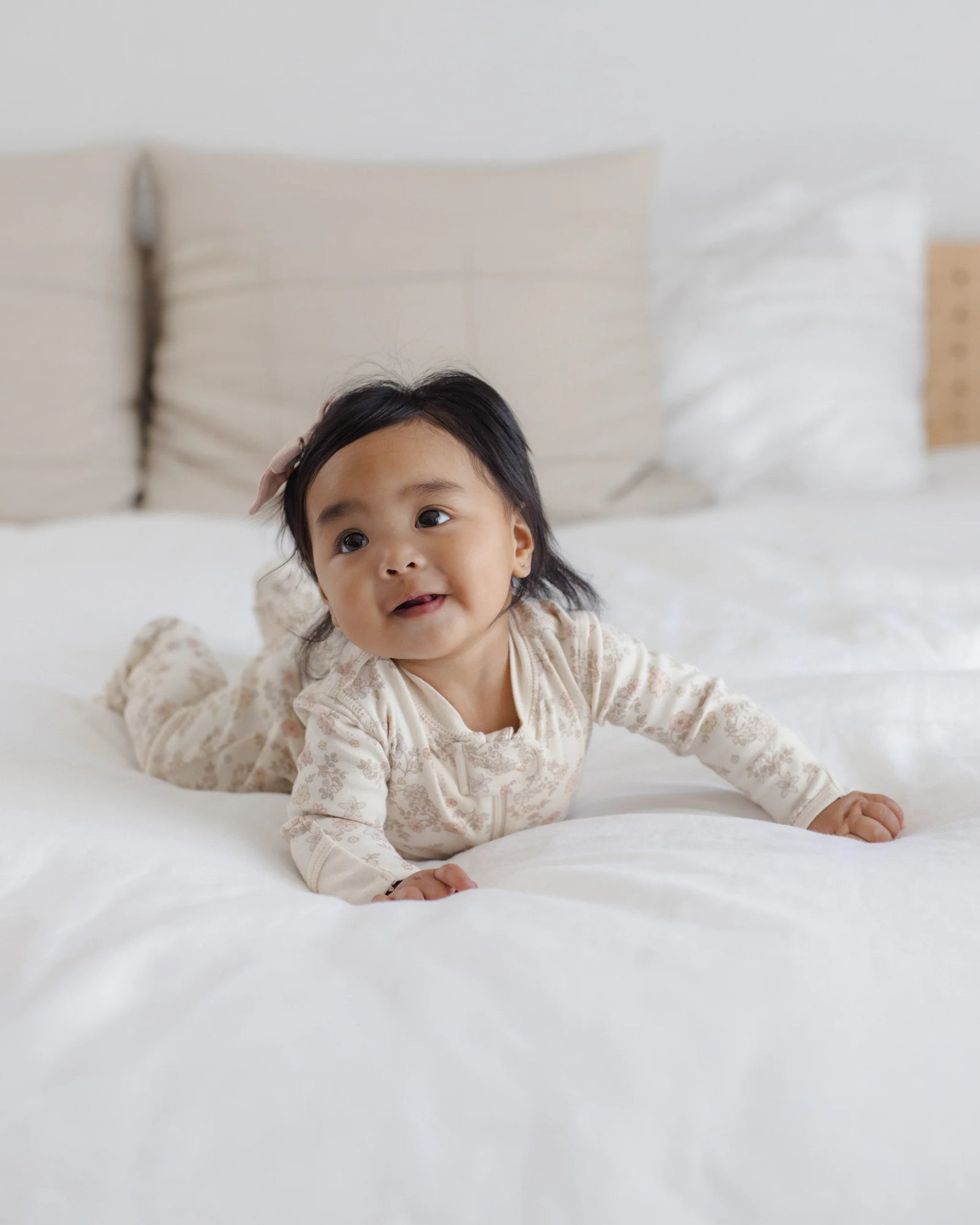 Zip Long Sleeve Sleeper Bunnies