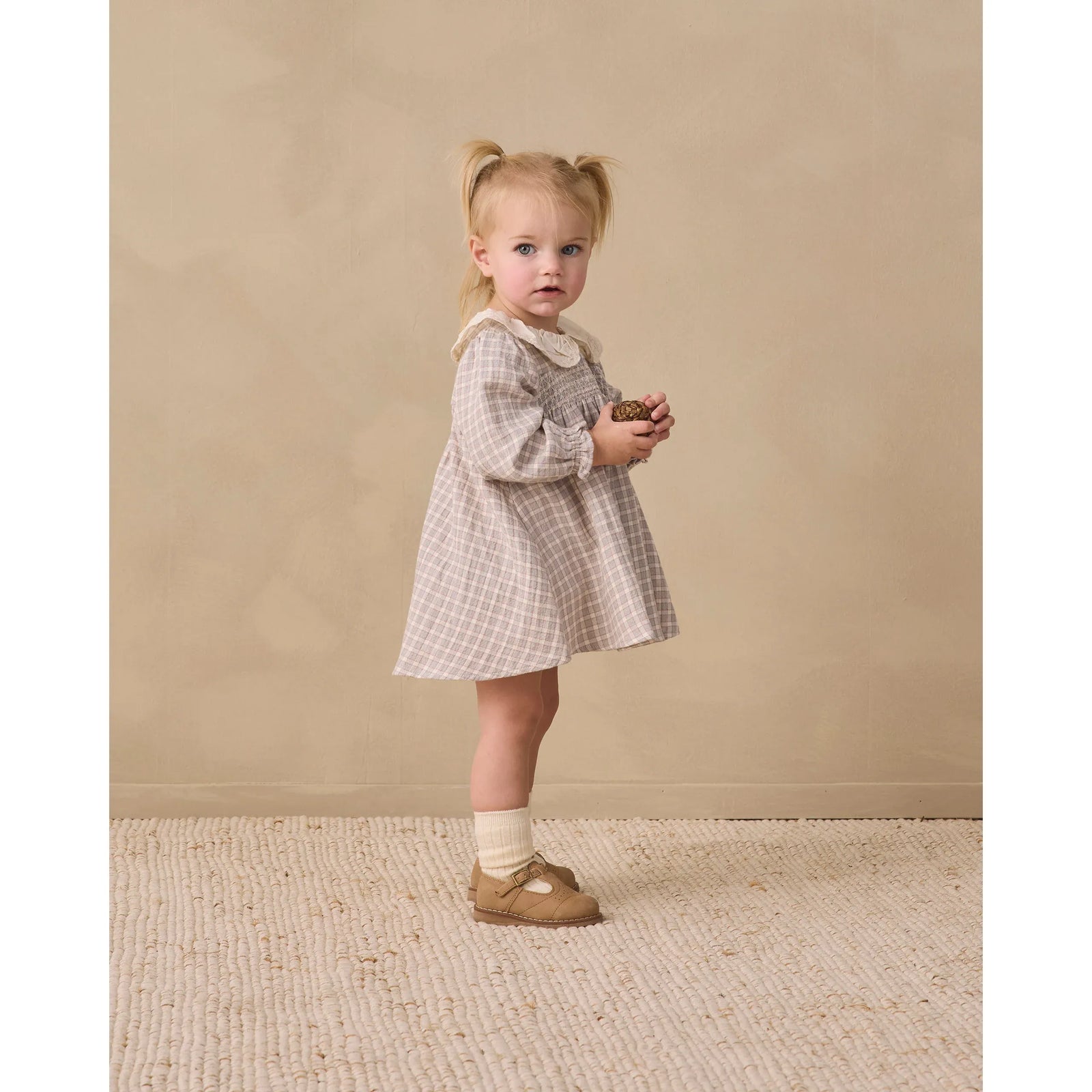Callie Dress Blue Gingham