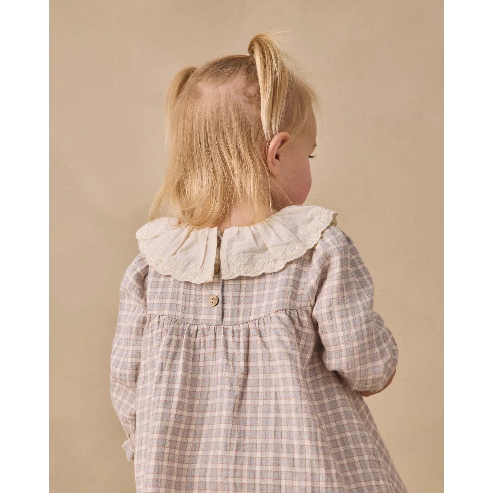 Callie Dress Blue Gingham