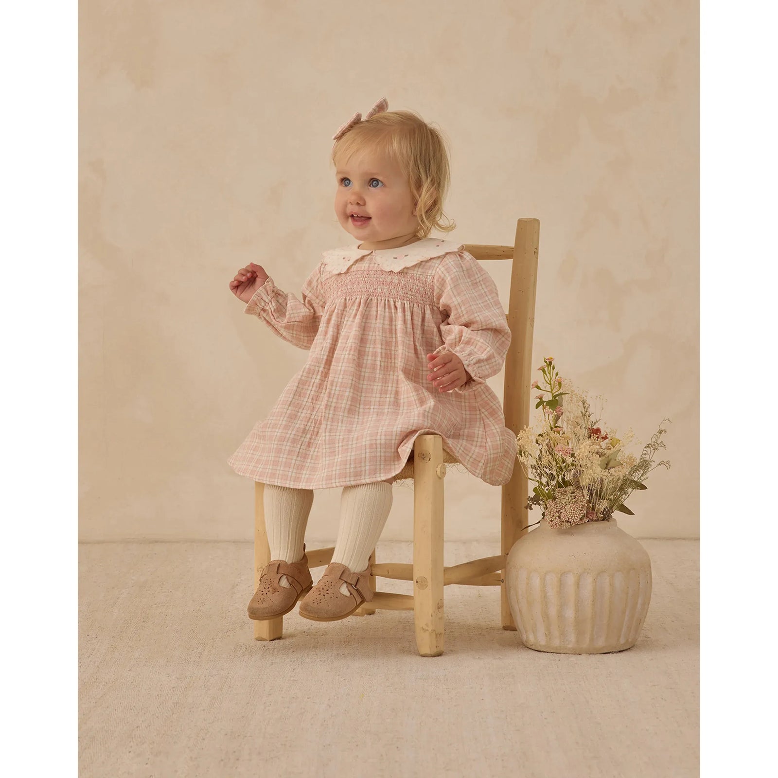 Callie Dress Pink Plaid