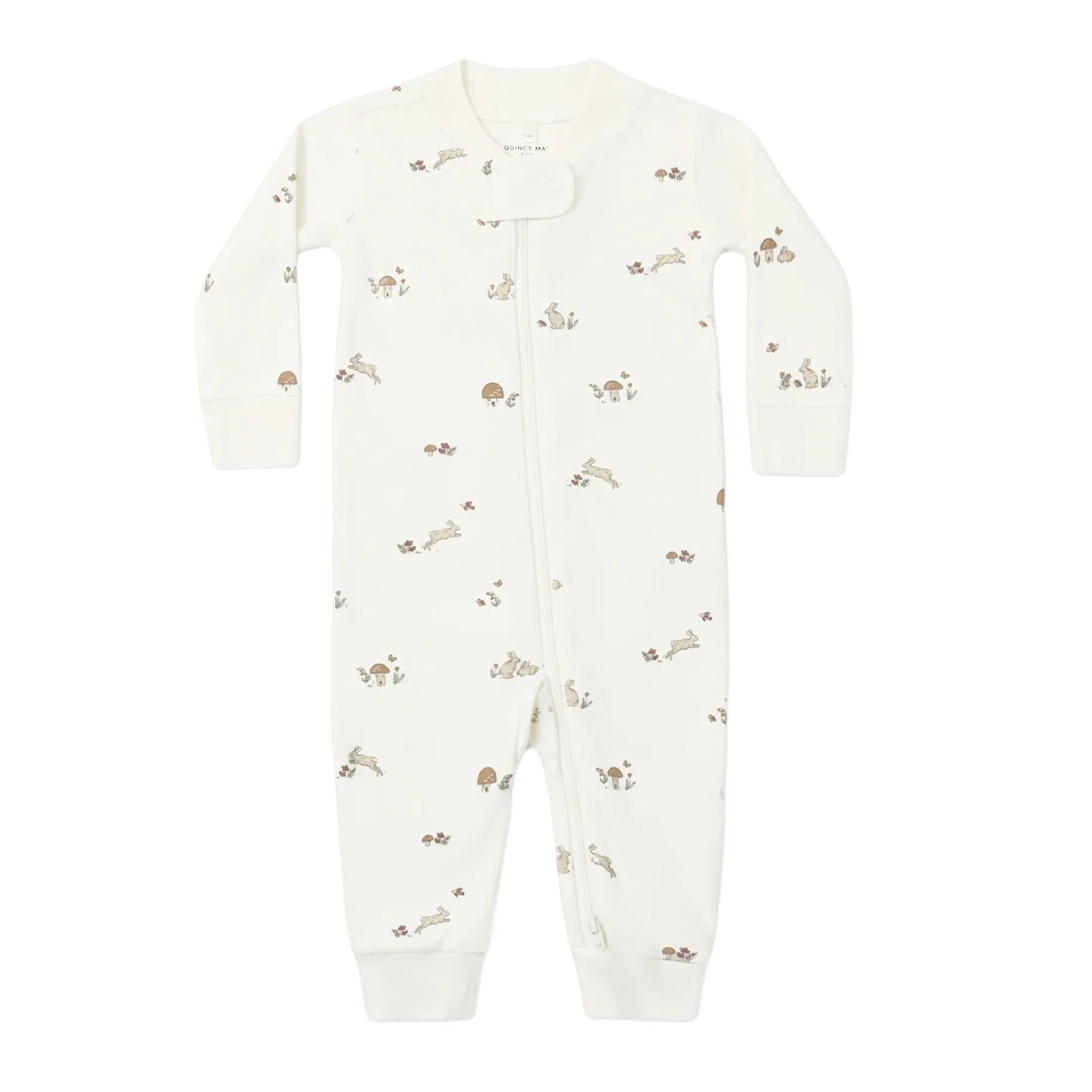 Zip Long Sleeve Sleeper Bunnies