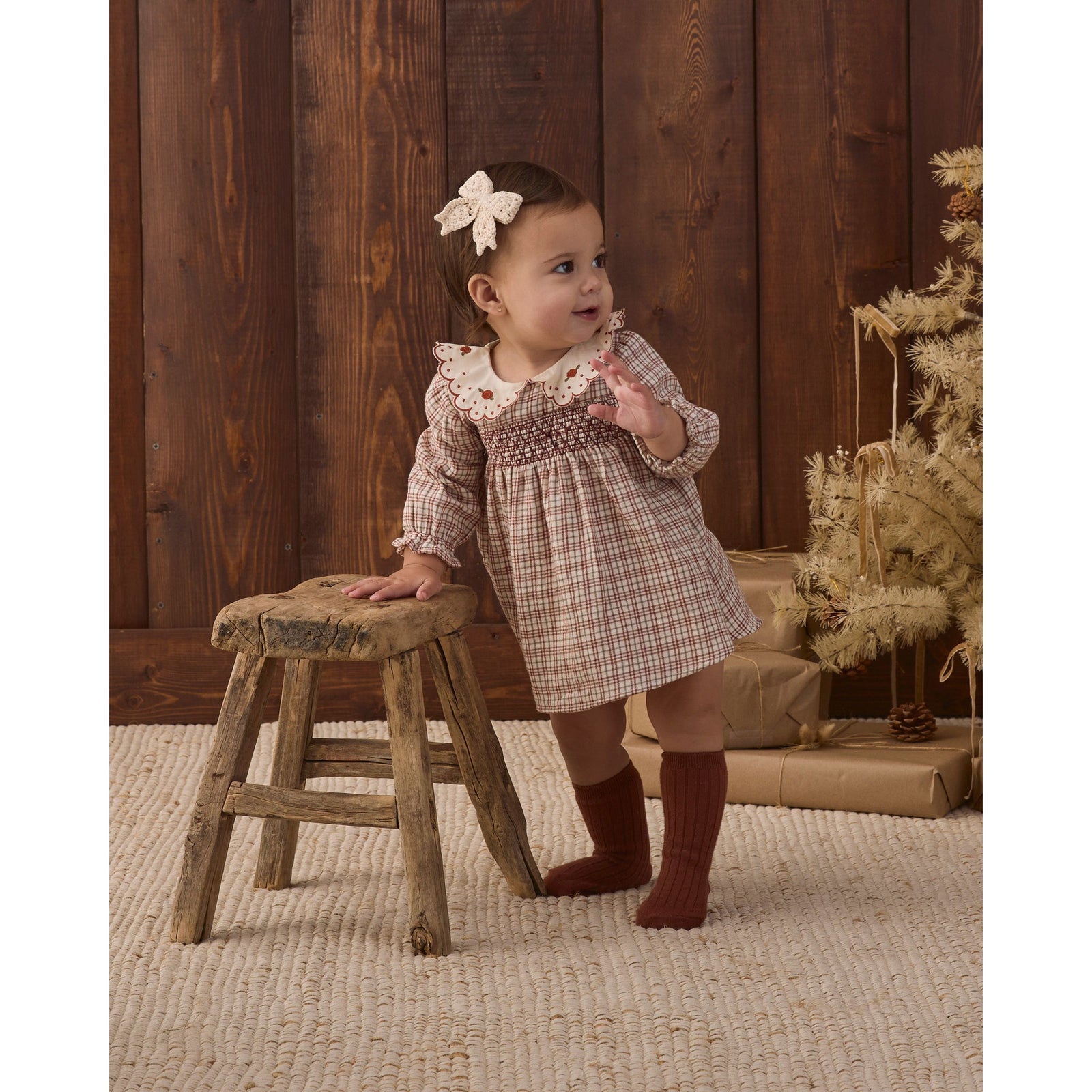 Callie Dress Christmas Plaid