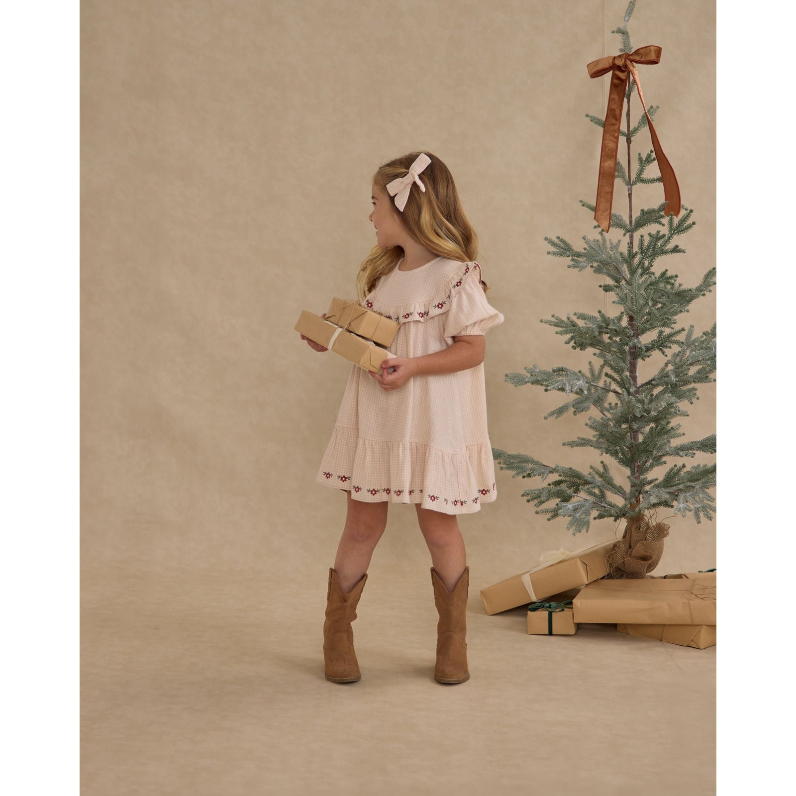 Cordelia Dress || Petal Gingham
