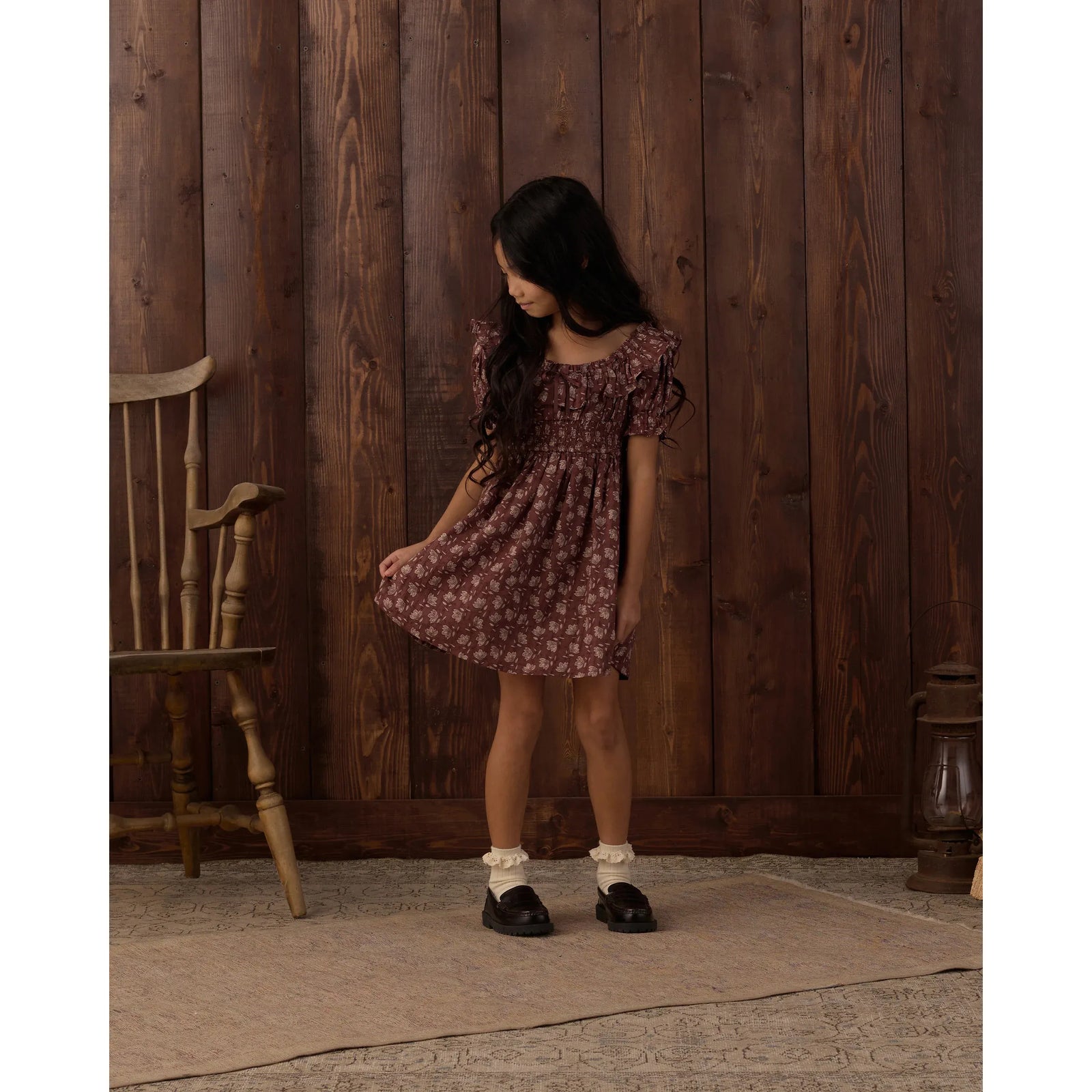 Dillon Dress Iris Mullberry