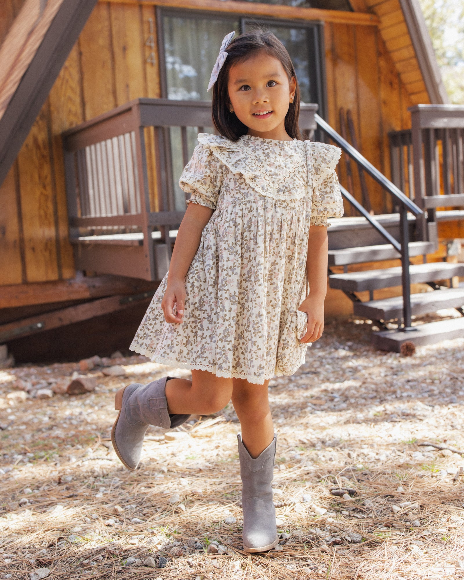 Winnie Dress Winter Garden