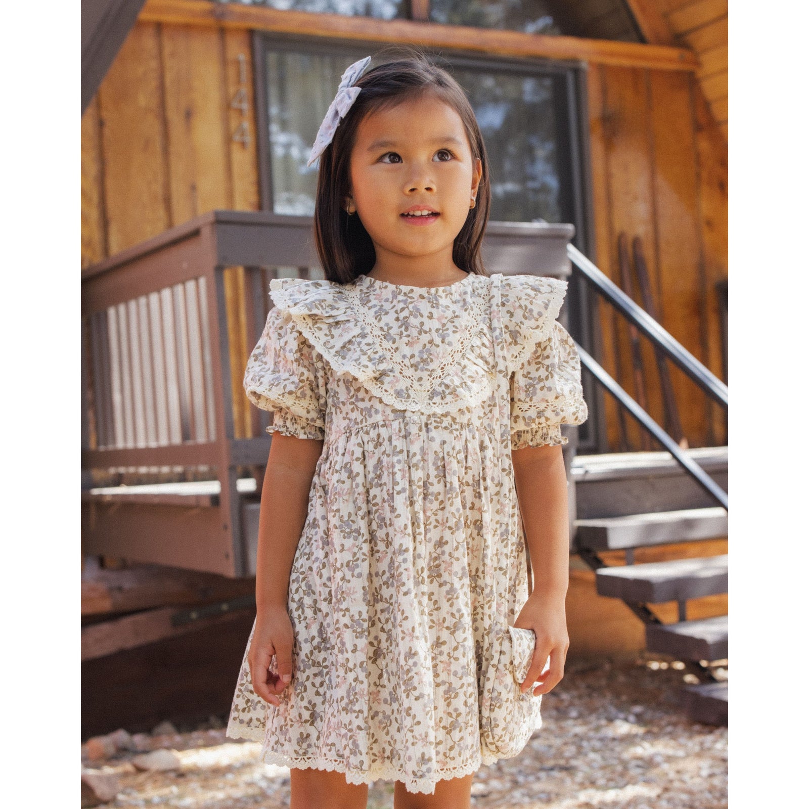 Winnie Dress Winter Garden