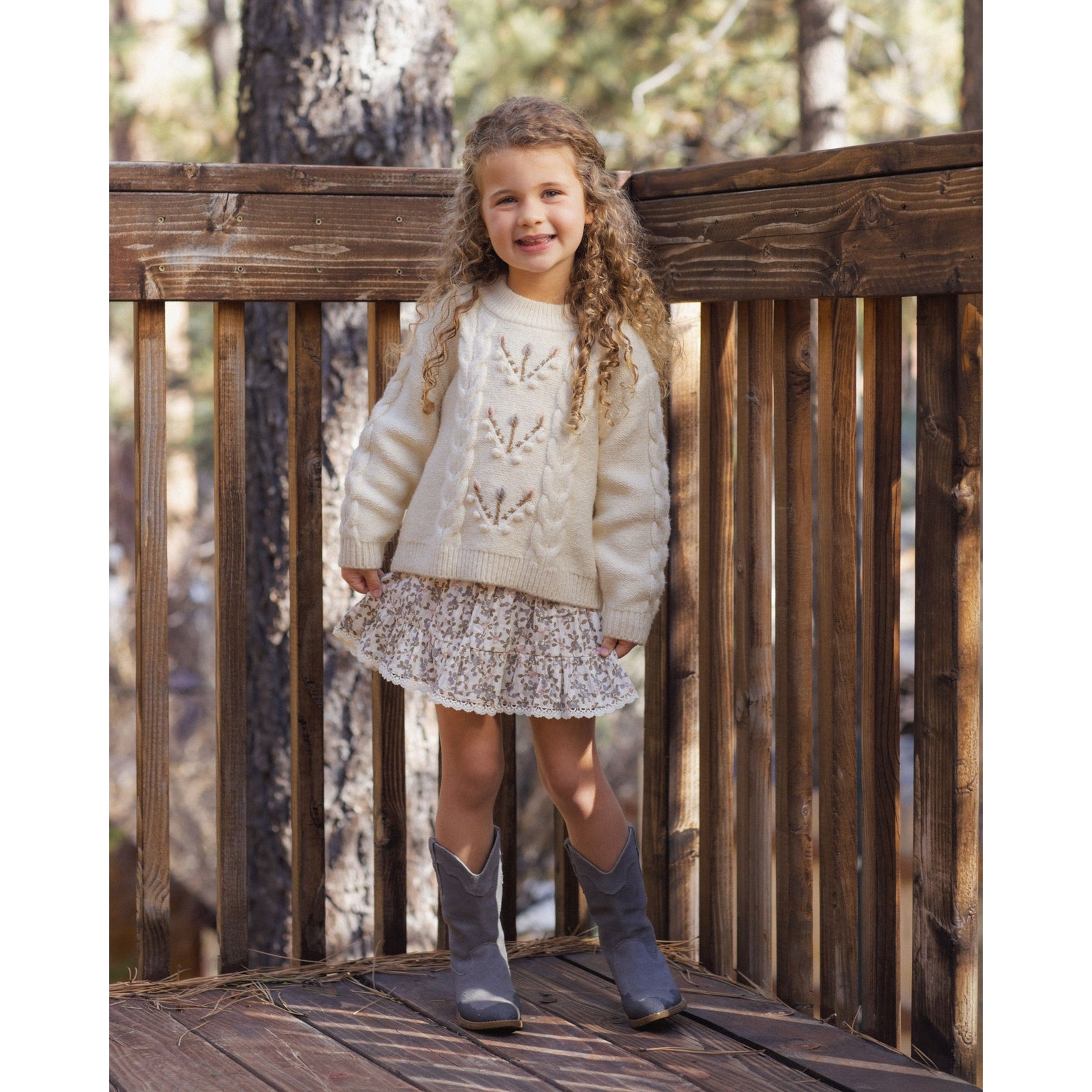 Nova Mini Skirt Winter Garden