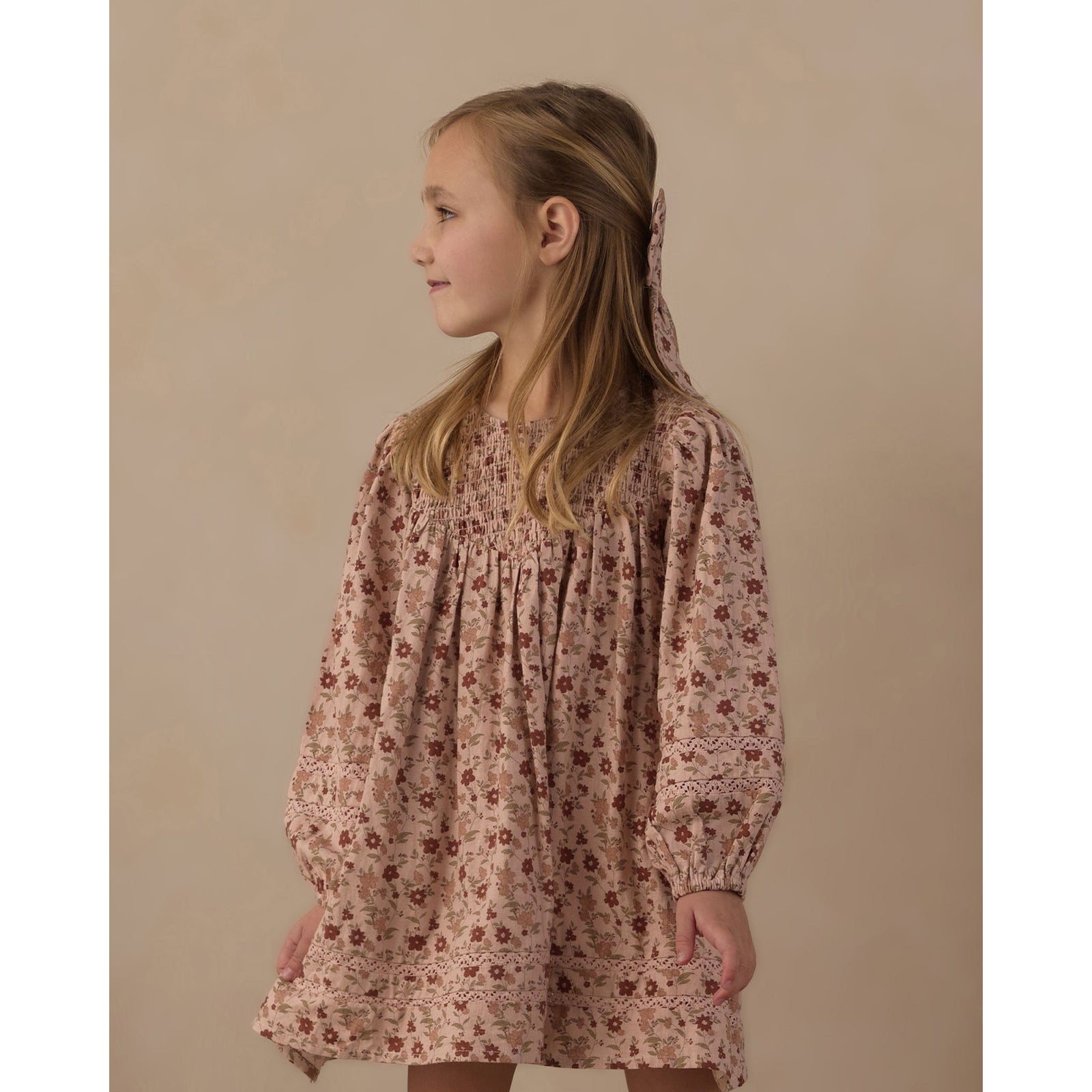 Selene Dress Pink Floral