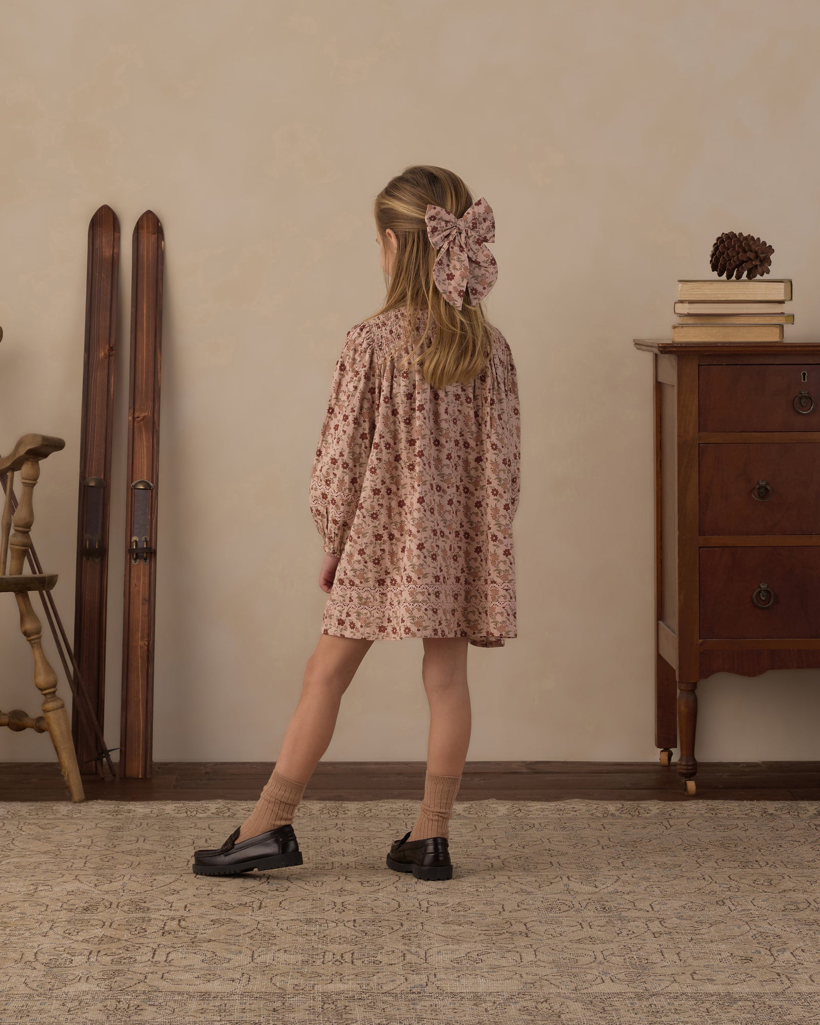 Selene Dress Pink Floral