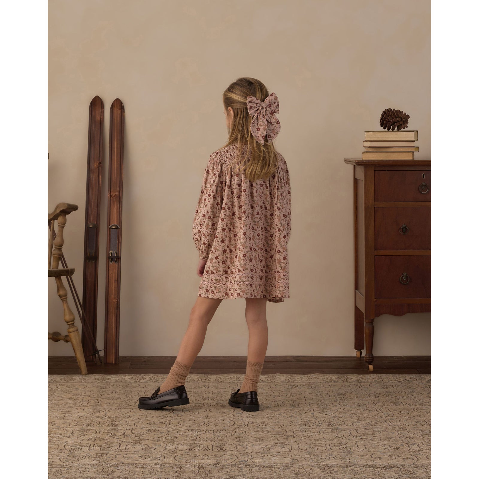 Selene Dress Pink Floral