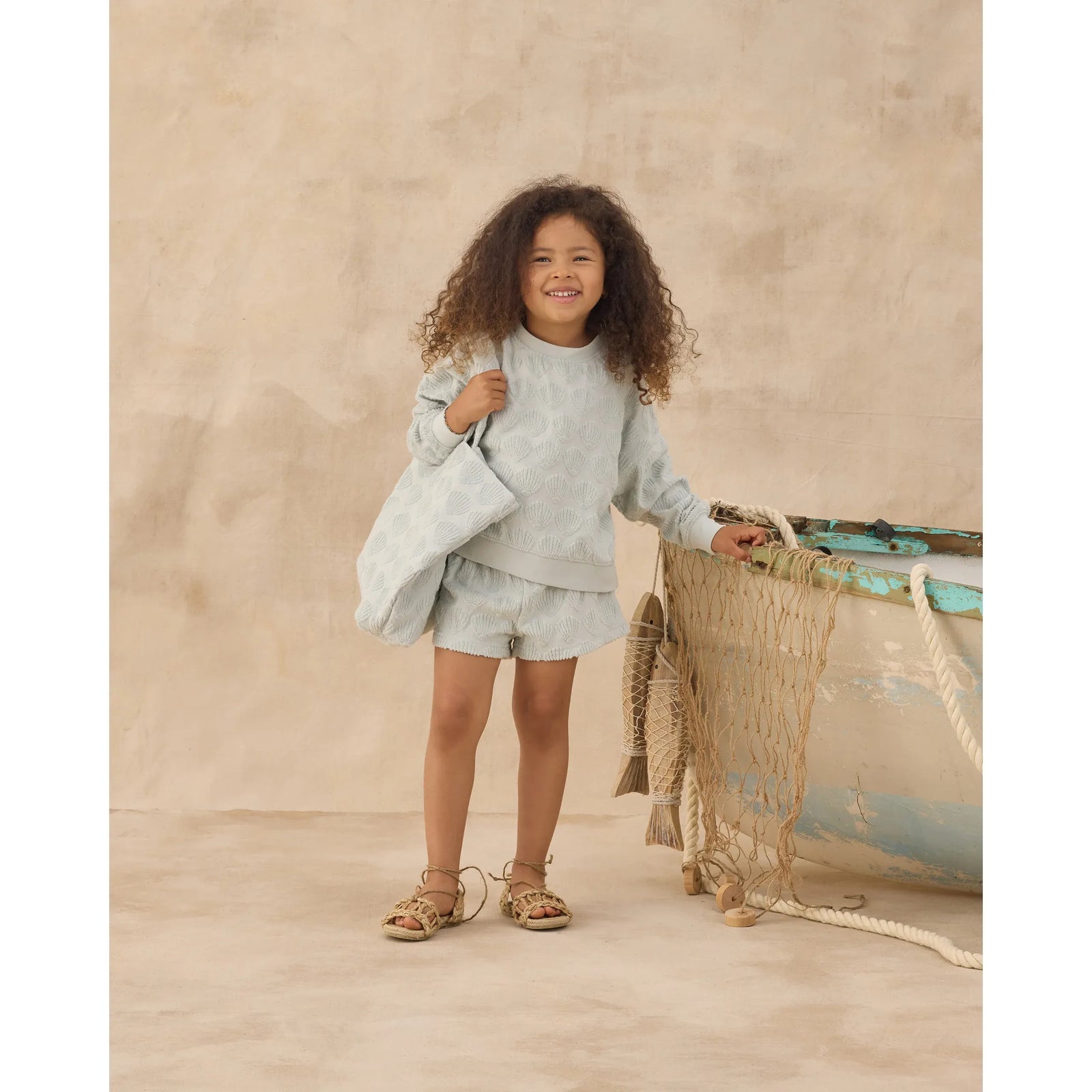 Karli Set || Seafoam Stripe