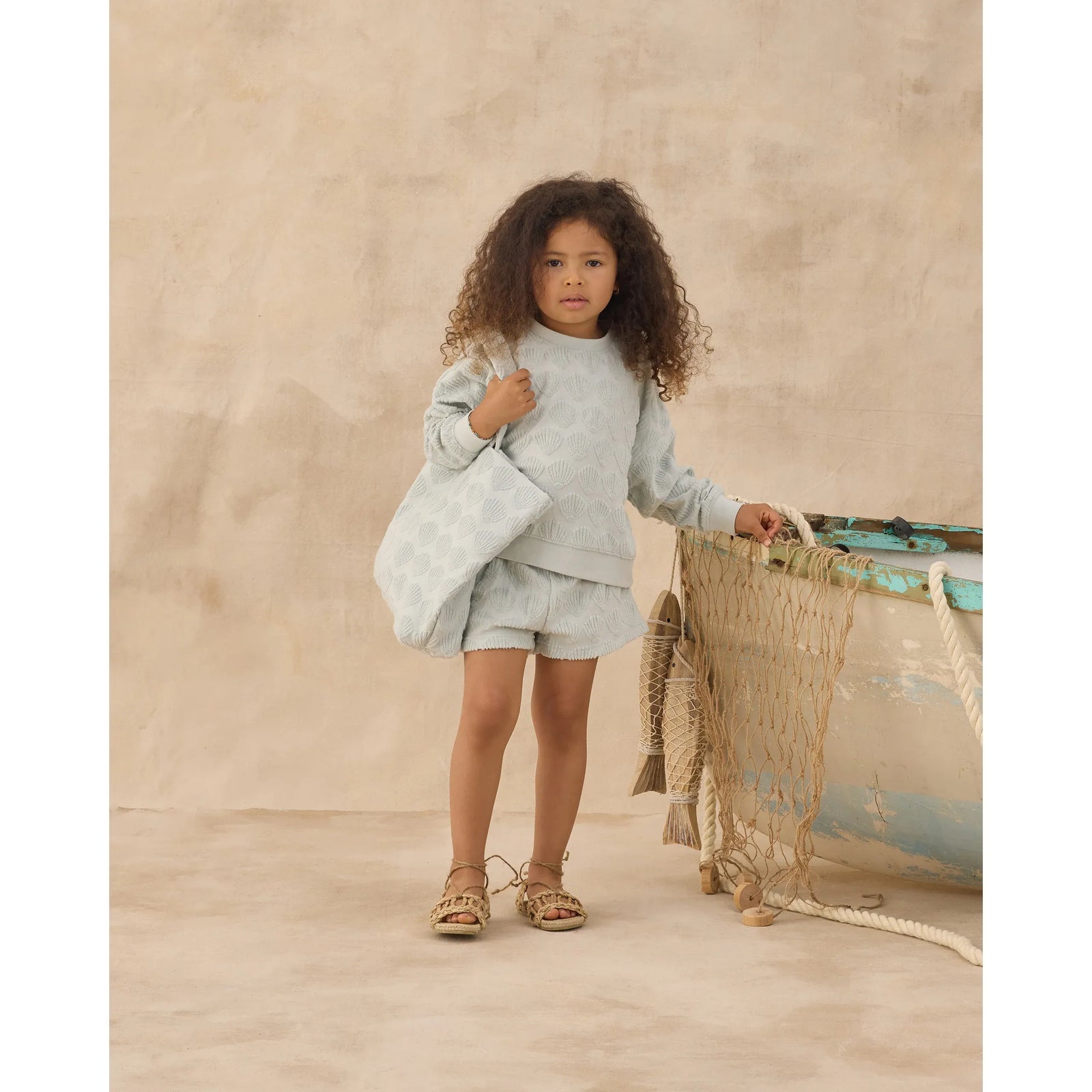 Karli Set || Seafoam Stripe
