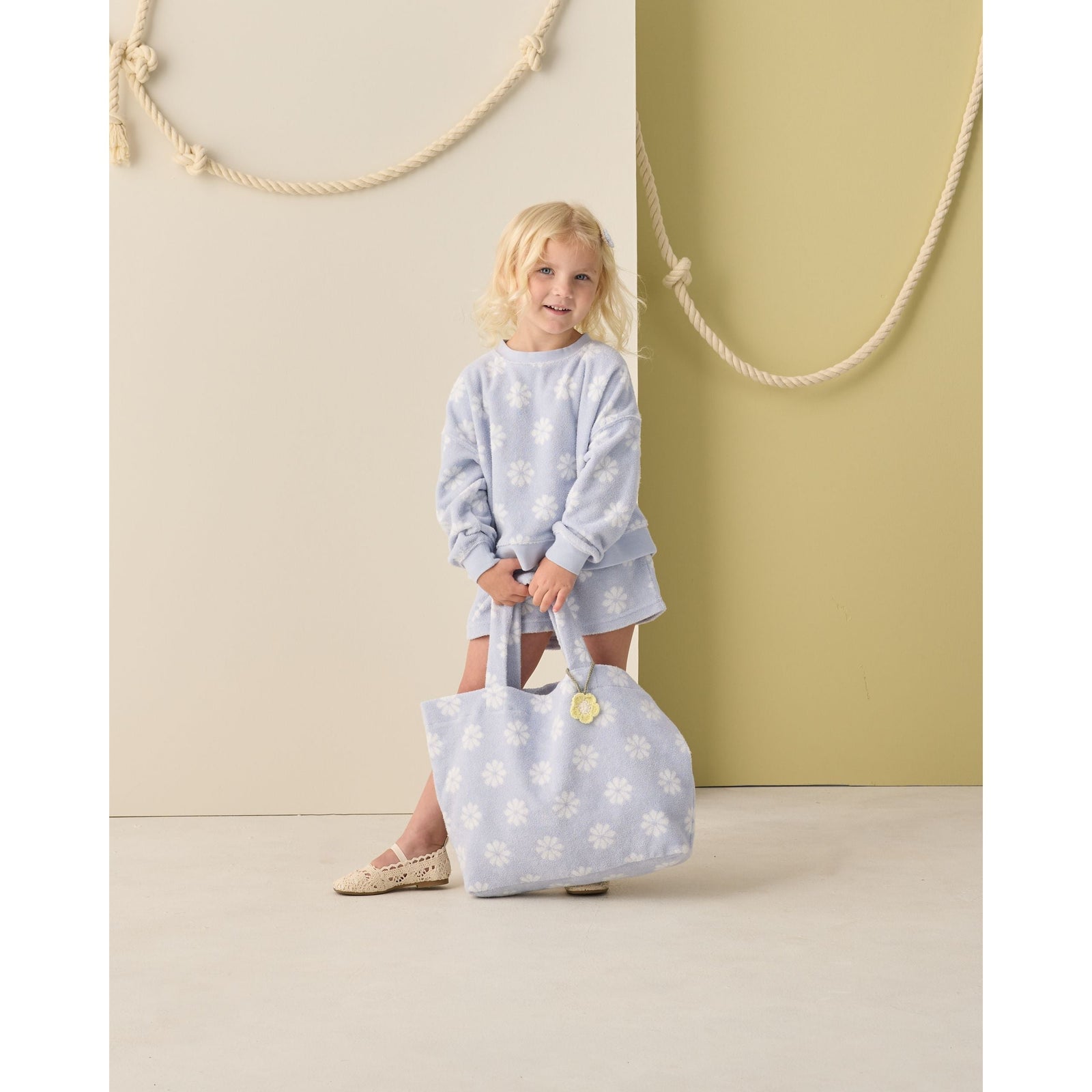Karli Set || Periwinkle Daisy