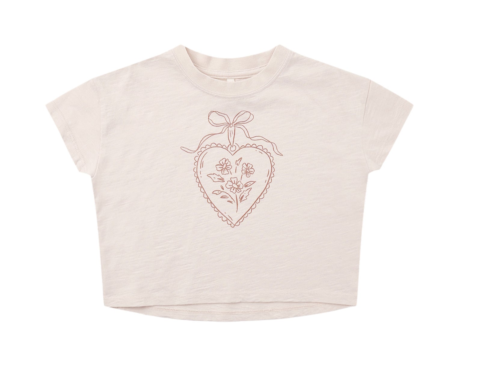 Boxy Tee Heart Locket
