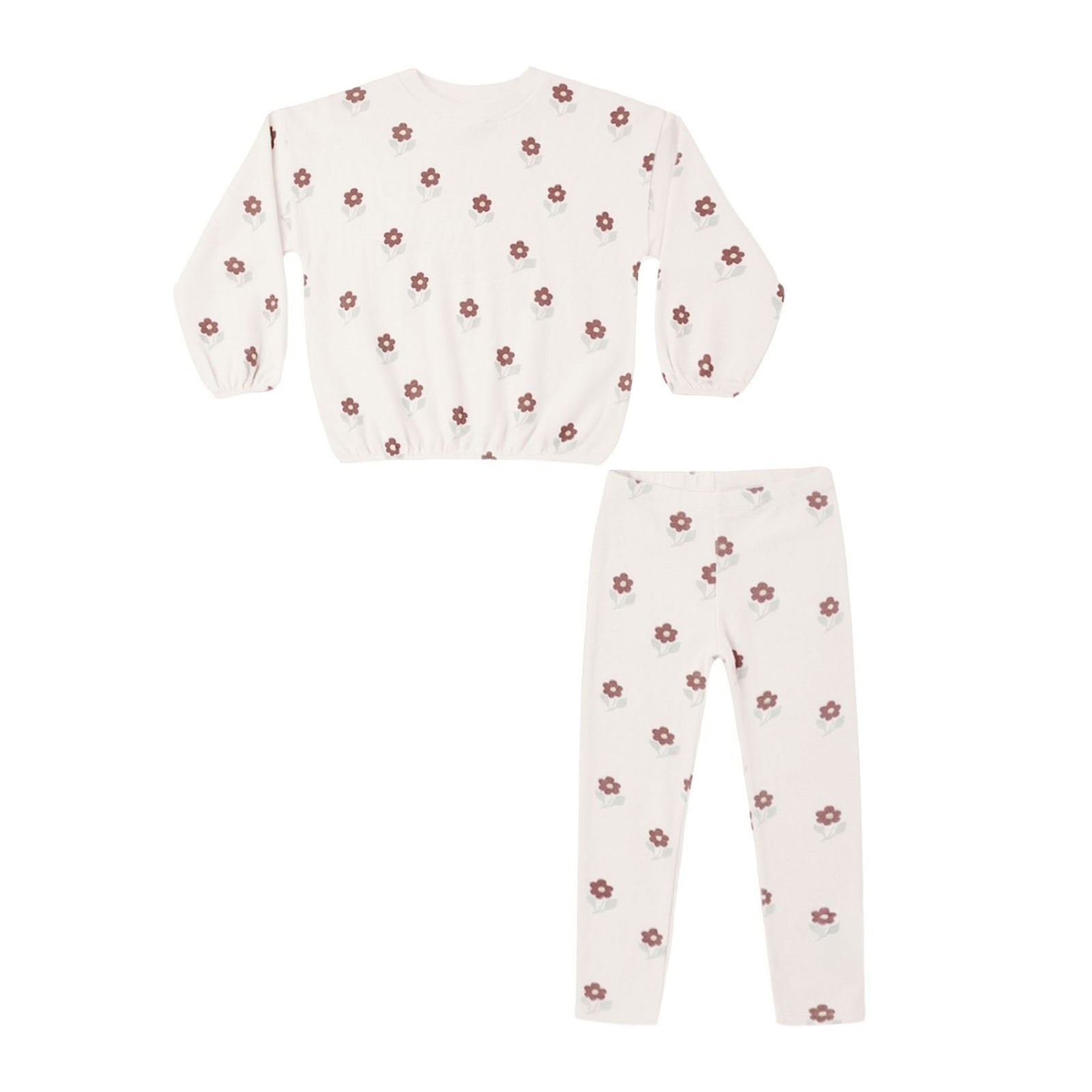 Spongey Knit Set Petal Daisy