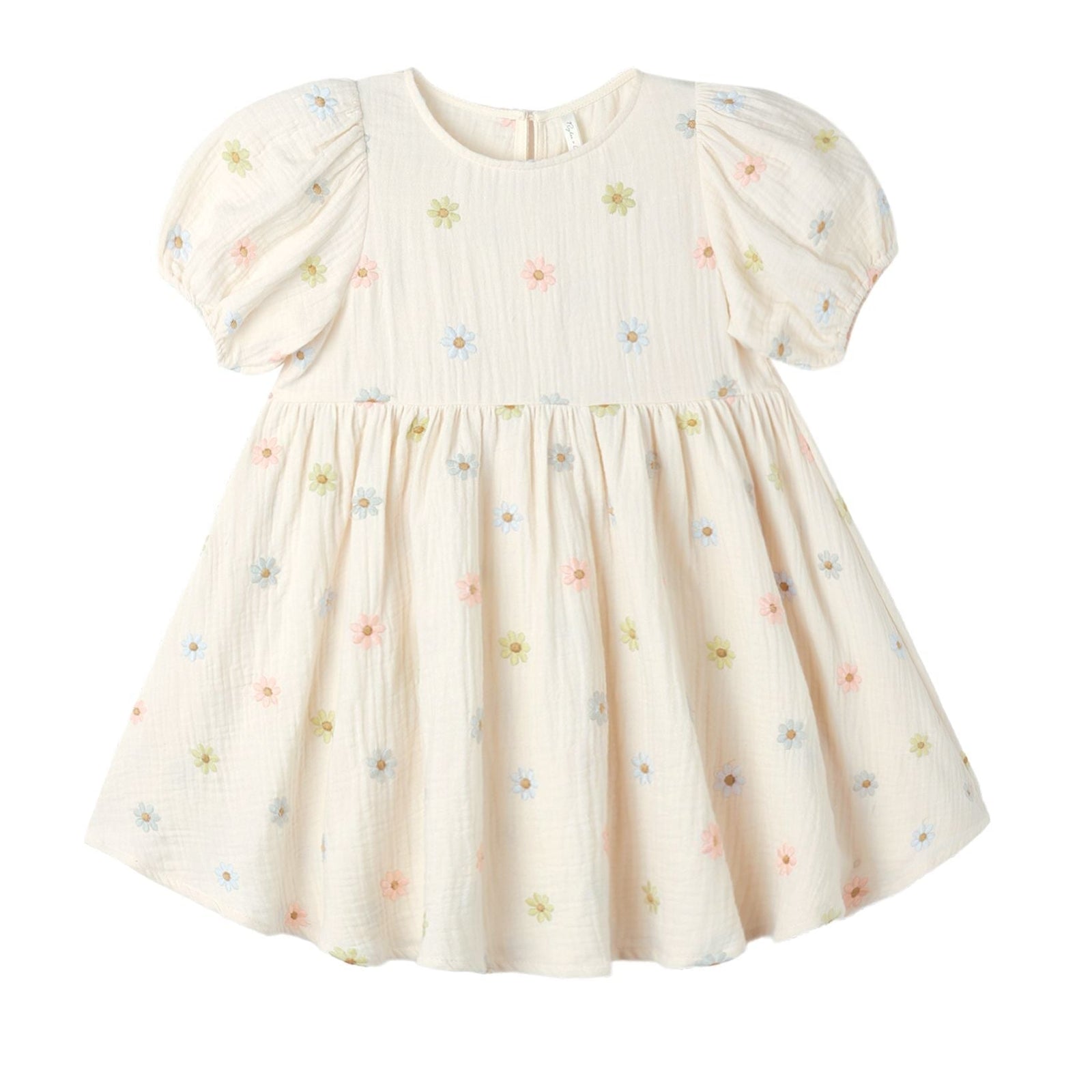 Marley Dress || Embroidered Daisies
