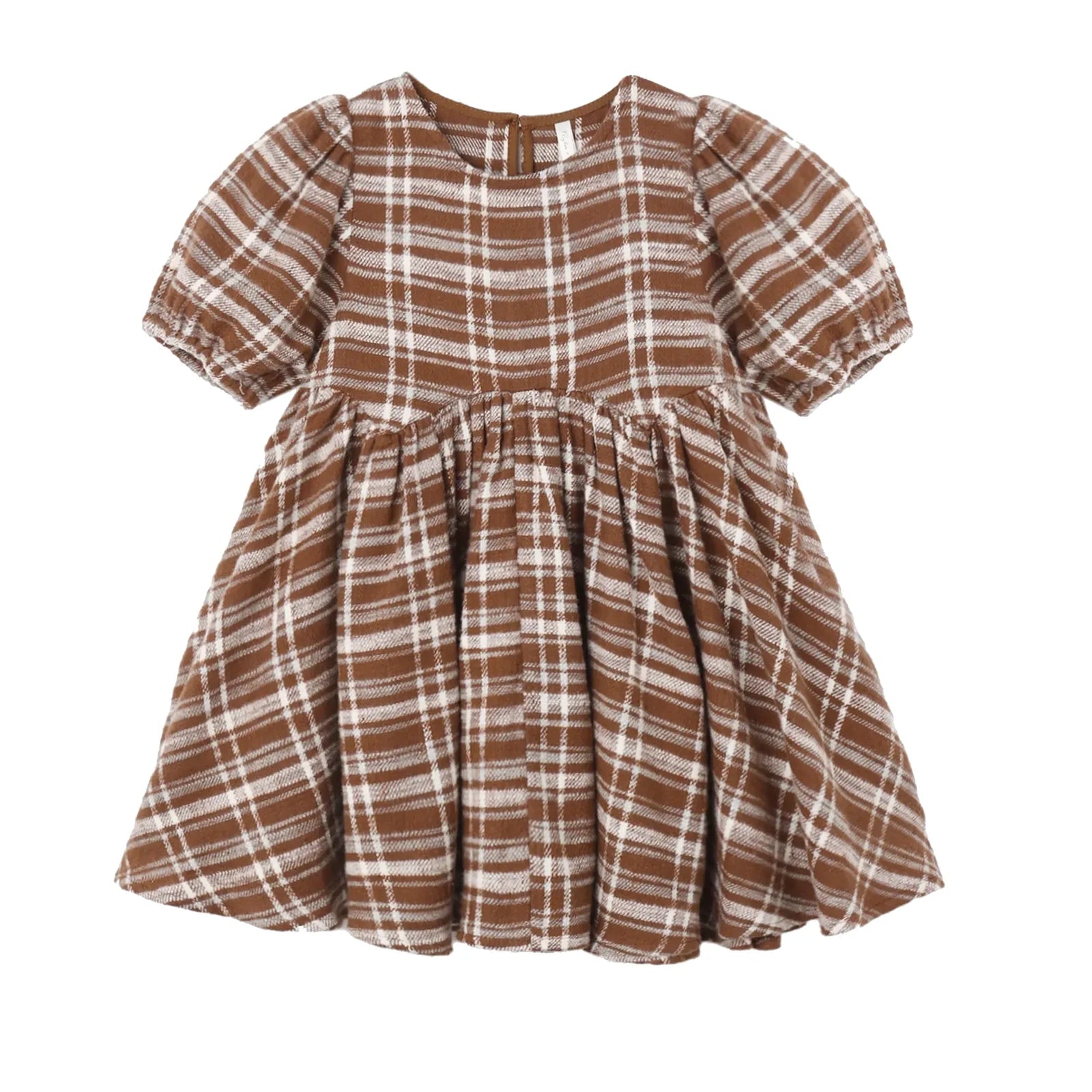 Rose Dress Aspen Plaid