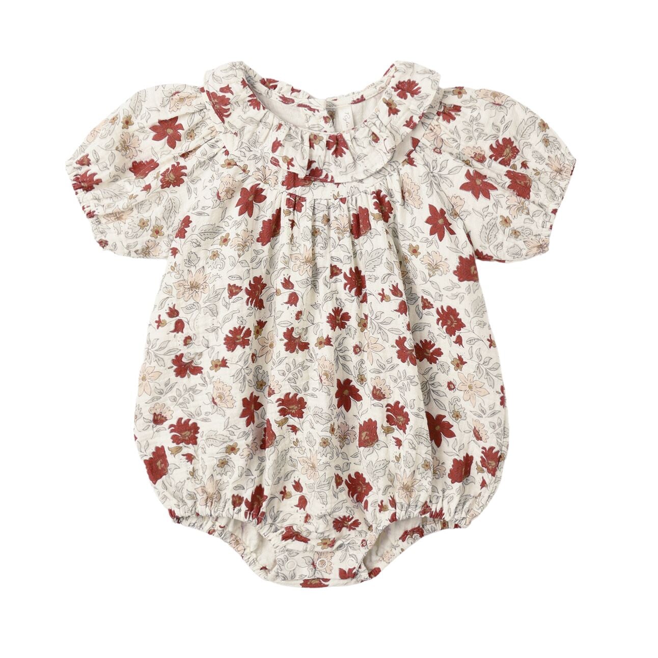 Lula Romper || Holiday Floral