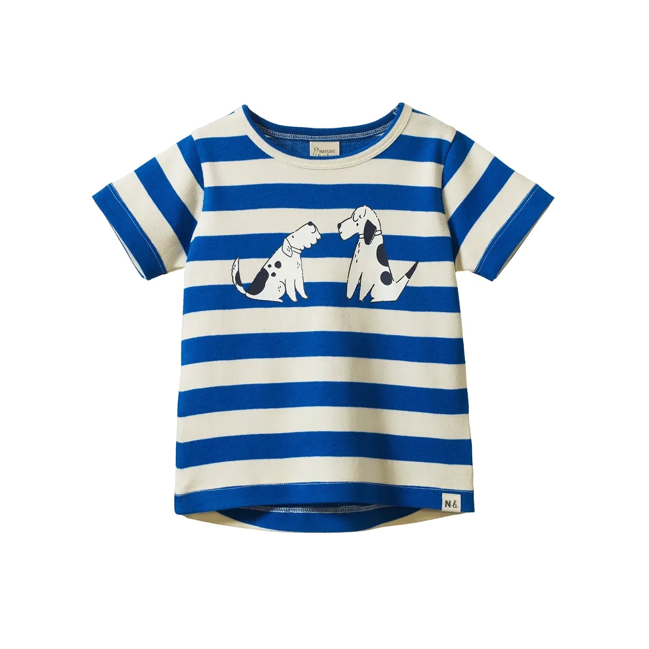 River Tee - Dog Walk Blue Print