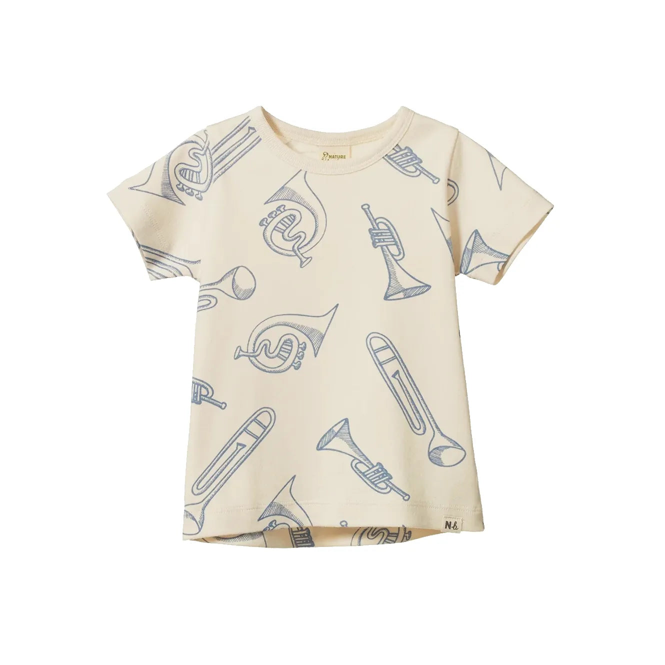 River Tee - Jazz Natural Print
