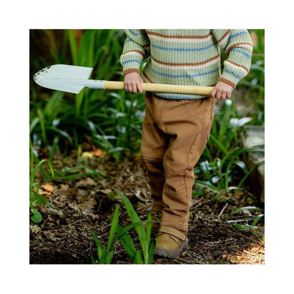 Boys Tan Twill Pants
