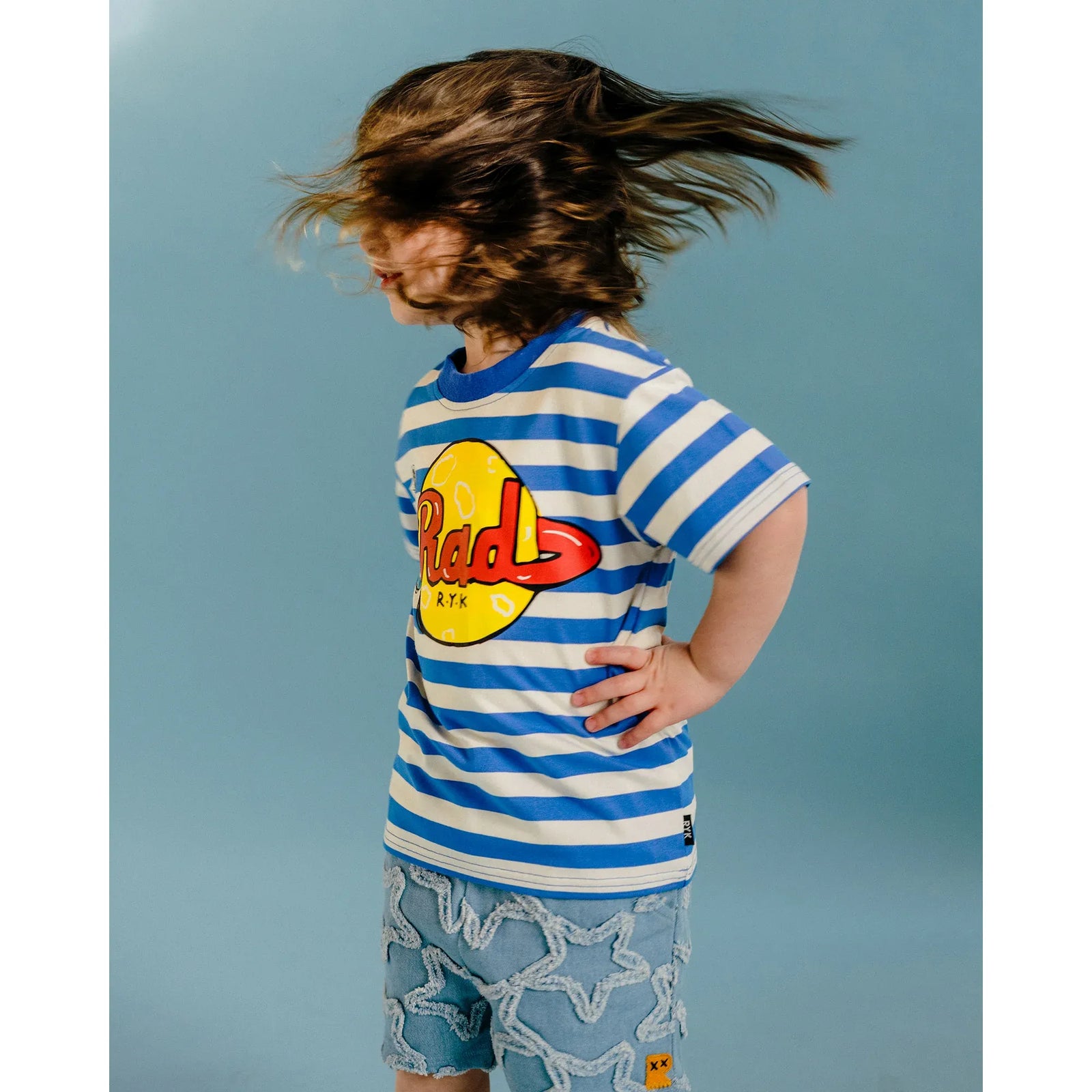 Planet Rad Stripe Short Sleeve T-Shirt