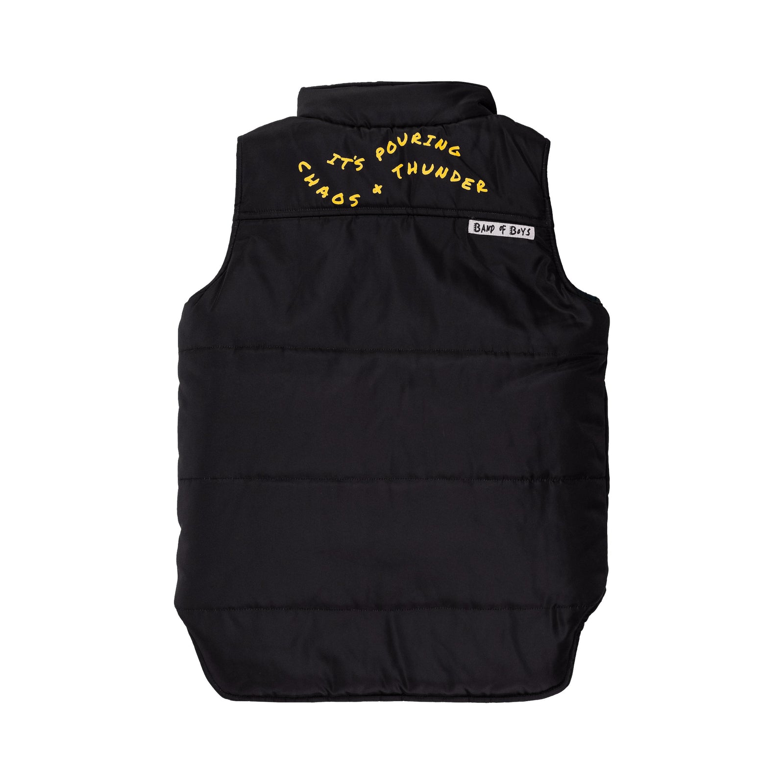 Raining Cats + Dogs Reversible Puffer Vest