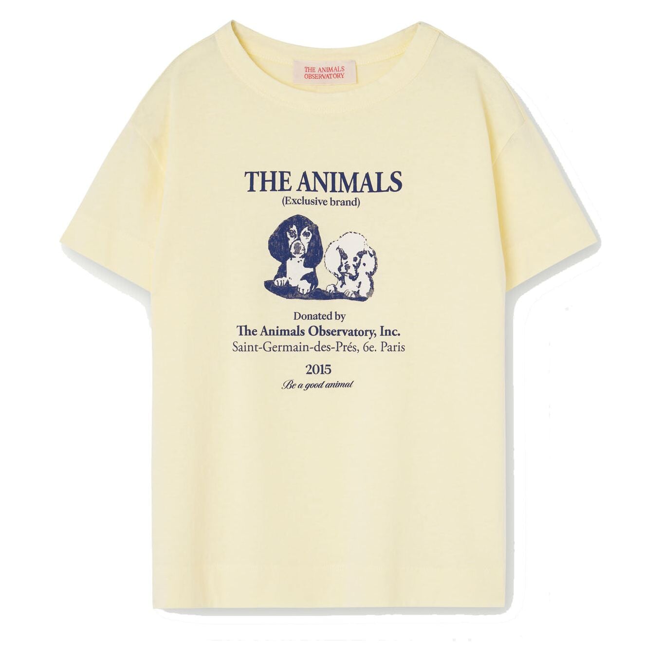 Rooster Kids T-Shirt Soft Yellow