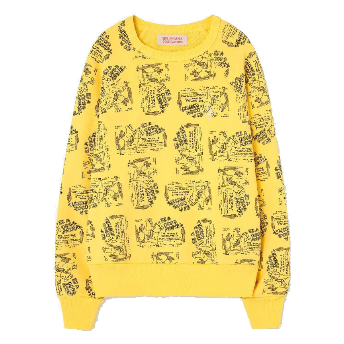 Shark Kids Sweatshirt Yellow