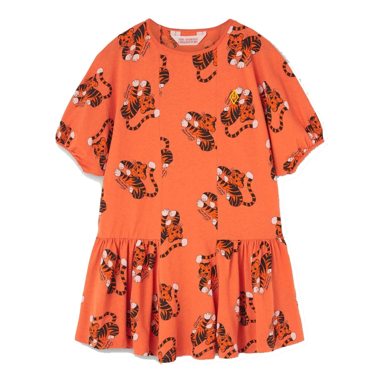 Walrus Kids Dress Orange