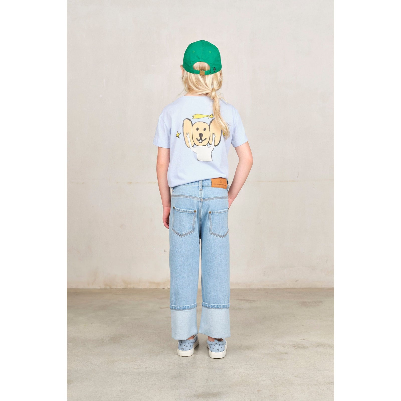 Soft Blue Rooster T-Shirt