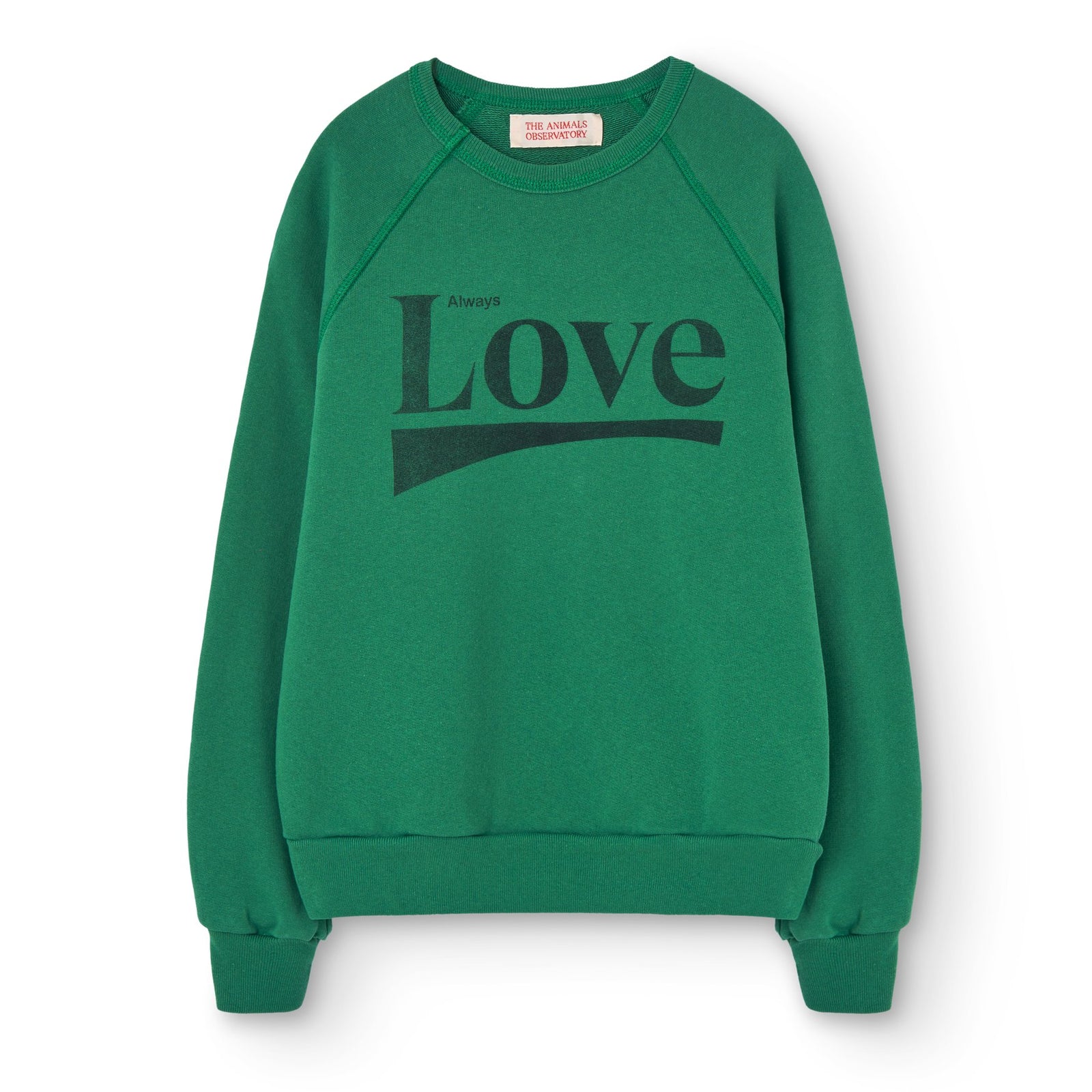 Green Love Shark Sweatshirt