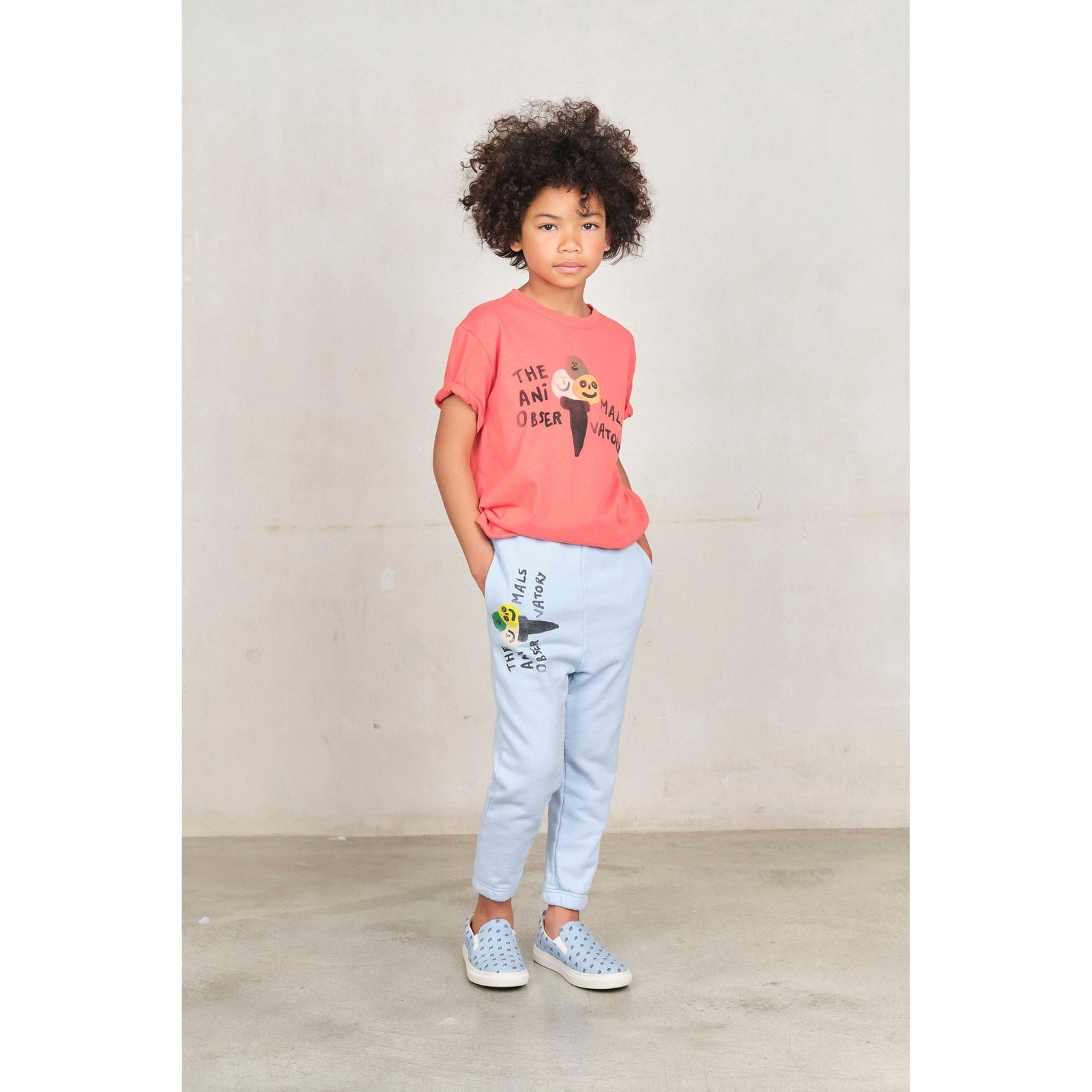 Soft Blue Love Dromedary Sweatpants